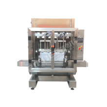 Four heads pneumatic liquid filling machine/4 head piston filler with high quality